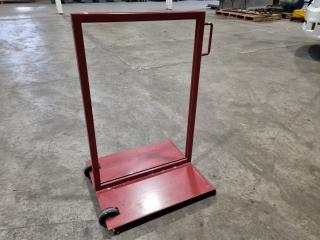 Heavy Steel Mobile Sidewalk Retail Sign Frame