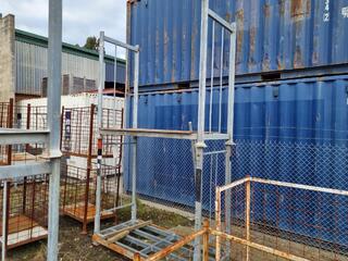 2x Galvanised Stacking Stillages.