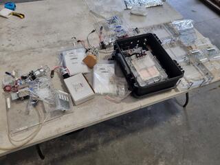 Assorted Vacuum Manifolds, Pneumatic Pumps, Electronics, & More