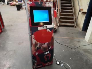 Mobile Retail Event Kiosk w/ LCD Touch Screen Monitor