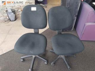 2 x Office Gas Lift Chairs