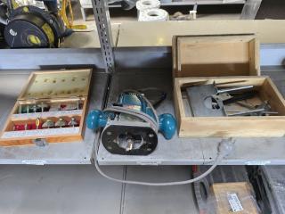 Makita Router and Accessories