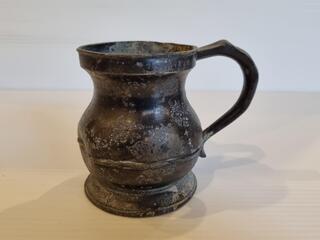 Antique Metal Tankard
