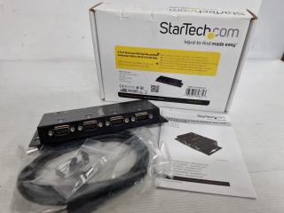 StarTech 4-Port Industrial USB to RS232 Serial Hub