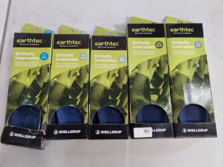 5x Skellerup EarthTec Orthotic Innersoles Pairs