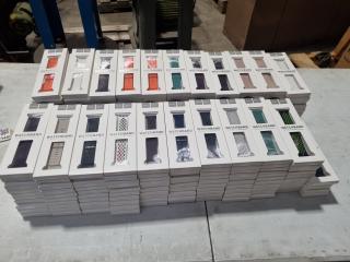215x Replacement Silicone Smart Watch Bands for iWatch, Bulk Lot
