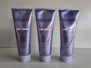 3 Kerastase Blond Absolu Fortifying Treatments