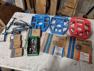 Band-It Branded Stainless Steel Strapping Supplies + 2x Tools