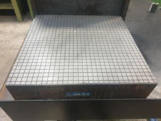 Large Steel Engineers Lapping Table