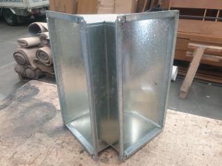 90 Degree Curved Duct Corner