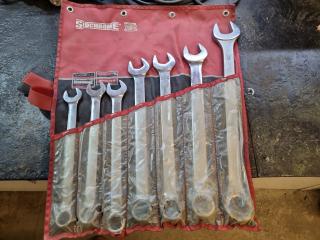 Sidchrome 7-Piece Metric Combination Spanner Set