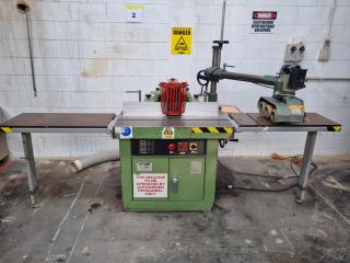 AMAC Spindle Moulder with Power Feed