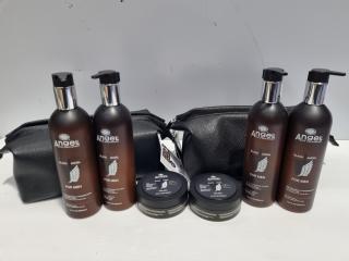 2x Angel En Provence Men's Hair Care Travel Sets