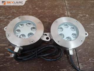 2x Exterior Underwater Coloured LED Lights