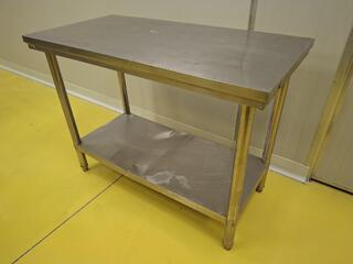 Stainless Steel Work Table with Undershelf
