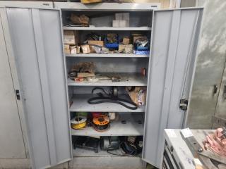 Workshop Cabinet and Contents 