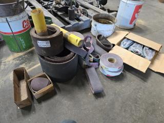 Large Lot of Sanding Supplies