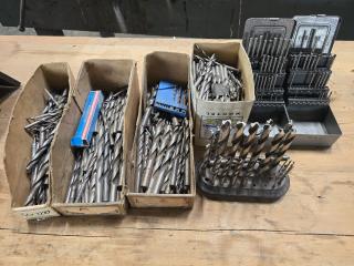 Large Lot of Drill Bits 