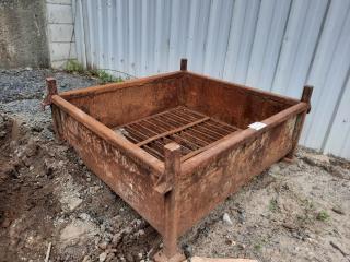 Stackable Steel Industrial Bin