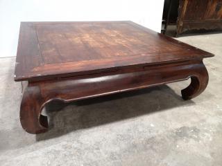 Large Styled Wooden Coffee Table