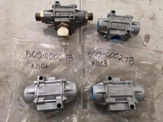 4x Hydraulic Thermal Bypass Valves