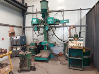 Mattson Submerged Arc Welder Setup