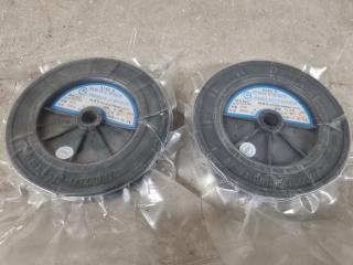 2x Spools of EDM Molybdenum Wire, 0.18mm x 2000m, New