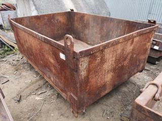 Heavy Steel Industrial Material Bin