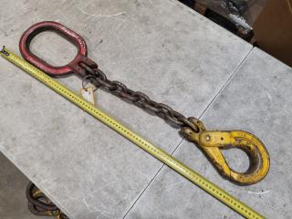 Single Leg Lifting Chain Assembly, 5.3 Ton Max Capacity