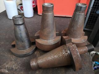 4x Assorted NT50 Type Mill Tool Holders