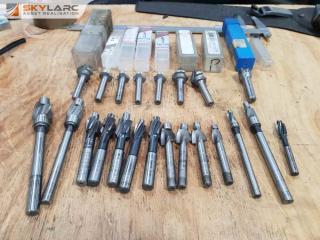 Large Lot of Countersinks and Counterbores