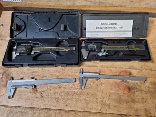 4x Vernier Calipers