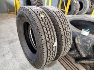 2x Goodyear Wrangler AT SilentTrac Tyres, Size 205R16LT 