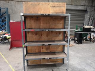 Heavy Steel Framed Workshop Storage Rack Shelf Unit