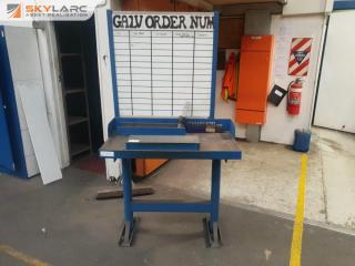 Heavy Duty Steel Punch Table