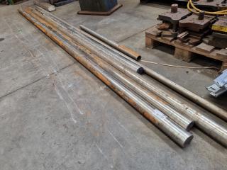 5x Large 303 Stainless Steel Rods