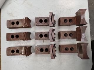 3 Sets of CNC Chuck Jaws