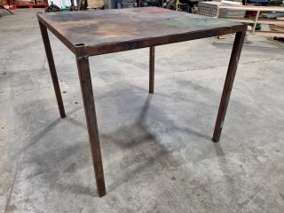 All Steel Workshop Table