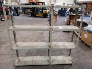 Dexion Branded Steel Workshop Shelving Unit