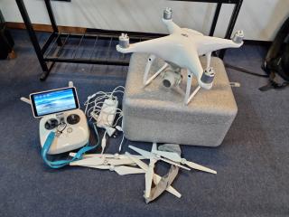 DJI Phantom 4 Advanced Drone Kit, Faulty Battery