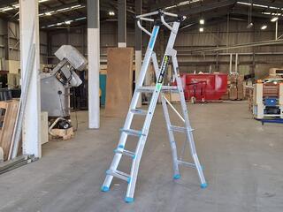 Telescopic Platform Ladder