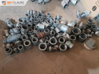 Large Quantity of Pipe Couplers