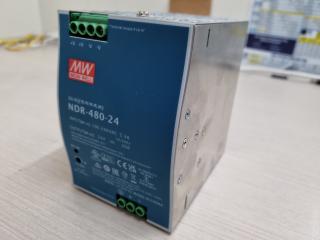 Mean Well DIN Rail Power Supply NDR-480-24