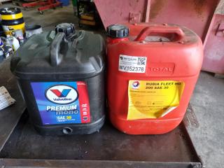 2 Part Packs Engine Oil 