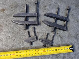 2x Sets of Moore & Wright Toolmakers Parrallel Clamps