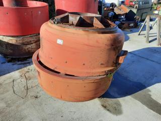 2 x Replacement Vibratory Tumbler Bowls