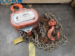 2-Ton Lifting Chain Block by Balken