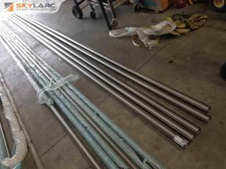 5 Lengths New 63mm Stainless Pipe