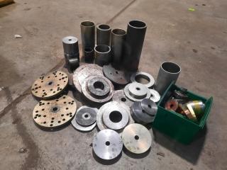 Assortment of Steel/Brass Plates