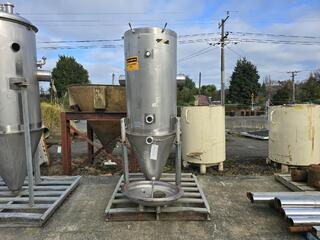 316 Stainless Steel Cone Bottom Tank